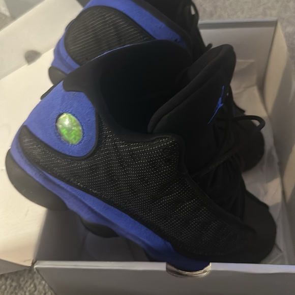 Worn once excellent condition size 10 black an blue 13s retro - Picture 3 of 6